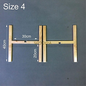 Mua Đôn gỗ/ Giá gỗ/ Kệ gỗ để chậu cây cảnh trang trí gấp gọn nhiều kích thước