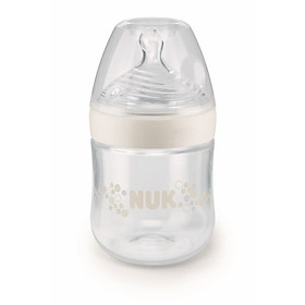 Bình Sữa Nhựa PP Nature Sense 150ml Núm Ti Silicone S1 Nuk NU21497 (Size M) - Màu Ngẫu Nhiên