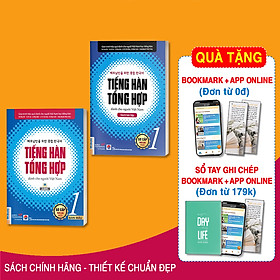Combo Sách Tiếng hàn tổng hợp dành cho người Việt Nam - Sơ cấp 1 (Bản 4 màu)