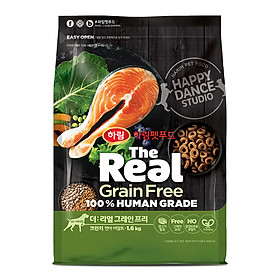 Thức ăn khô cho chó The Real Grain Free Crunch Adult 1kg