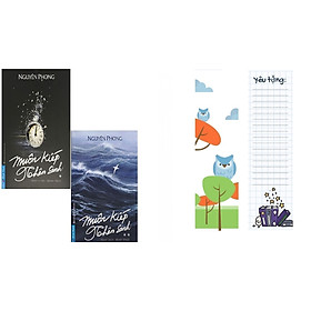 Sách Muôn kiếp nhân sinh trọn bộ 2 tập (bìa mềm) tăng bookmark Bookcity