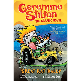 Hình ảnh Geronimo Stilton #3: The Great Rat Rally: A Graphic Novel