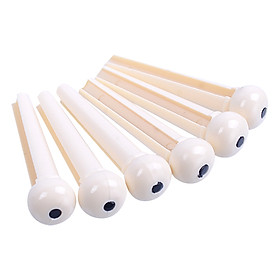 Mua Combo 6 Pin Chốt Đàn Guitar Vines Pichotguitarwh - Trắng