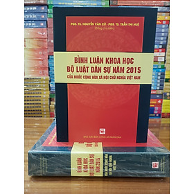 [Download Sách] Bình luận khoa học bộ luật dân sự năm 2015