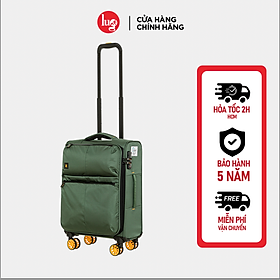 Vali Kéo Du Lịch S20/S24/S28 Thương Hiệu IT Luggage IT12-2644-E08, Chất Liệu 100% Từ Chai Nhựa Thải Tái Chế Sau Tiêu Dùng, Khóa TSA An Ninh Quốc Tế