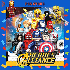 Đồ Chơi Lắp Ráp Minifigures Nhân Vật Bí Ẩn Siêu Anh Hùng Avengers Marvel DC - PCS STORE