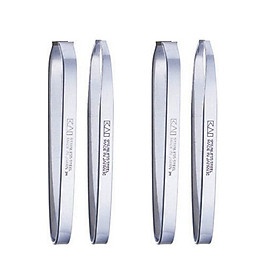 Set 2 Nhíp Inox Đủ Size KAI - Nội Địa Nhật Bản