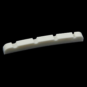 4-7pack Bridge Bone Nut Slotted for 4 string Electric Bass Guitar
