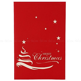 Thiệp Nổi 3D Ninrio - Santa Funny CN036 (10 x 15 cm) - Màu Ngẫu Nhiên 