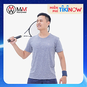 Áo thun thể thao nam MRM Active Pro thấm hút mồ hôi tốt co dãn thoải mái vận động