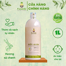 Nước lau nhà sả chanh Fuwa3e hữu cơ lau sàn đuổi muỗi kiến đậm đặc 1L