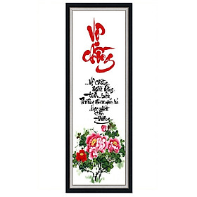 Decal dán tường thư pháp Vợ Chồng trang trí phòng ngủ UD0239K