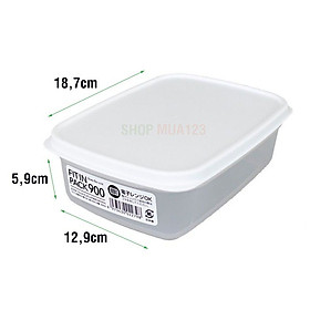 Mua Set 2 Hộp Đựng Thực Phẩm Nắp Mềm Fit In Pack 600ml Tiện Lợi Dùng Được Trong Lò Vi Sóng - Hàng nội địa Nhật Bản