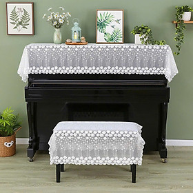 Khăn phủ đàn piano cơ đàn piano điện tử 88 phím cổ điển sang trọng trang trí noel giáng sinh Tết năm mới sinh nhật - Hàng chính hãng