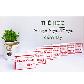Flashcard 1500 Chữ Hán - Flashcard Tiếng Trung - Thẻ Học Từ Vựng Tiếng Trung Cầm Tay - Tự Học Từ Vựng Tiếng Trung - Từ Vựng HSK 4 - Phạm Dương Châu
