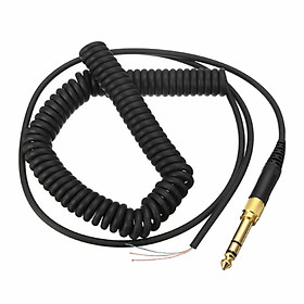 Replacements Parts Audio 1m/3.28ft Spring Cable for Beyerdynamic 990 Pro
