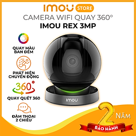 Mua Camera IMOU Rex  Camera Xoay 360  AI Phát hiện người  đàm thoại 2 chiều  có màu ban đêm 2MP/4MP - Hàng Chính Hãng