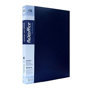 Bìa 40 Lá A4 FO-DB02 - Xanh Đậm