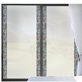 Mua Cuộn dán viền kính 5cm x 5m dài HOA VĂN MÀU