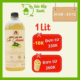 Nước lau sàn hữu cơ Sả Chanh An An, Dung tích 1 lít