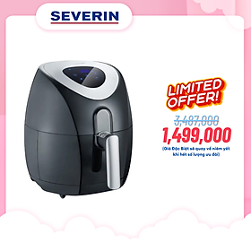 Mua Nồi chiên không dầu Severin FR2430  hàng chính hãng Đức. Hạn chế lượng dầu  tiện lợi với 6 chế độ cài đặt sẵn. Khóa an toàn tránh rơi vỡ khi lấy rổ rán ra. Rổ rán và tay cầm chống dính dễ vệ sinh. Bảo hành chính hãng 24 tháng.