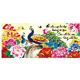 Mua Tranh thêu Cha Mẹ X8037 75x42 cm