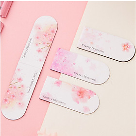 Một Kẹp Đánh Dấu Sách Hình Hoa Anh Đào Đáng Yêu - Giao Mẫu Ngẫu Nhiên