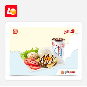 Lotteria - Evoucher Beef Egg Cheese Rice Set