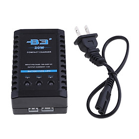 High Quality B3 2S-3S Li-ion 7.4V 11.1V 20W Battery Balance Compact Charger 110-240V