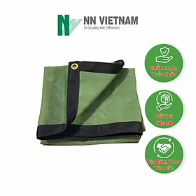 Mua  2M x 5M  Lưới dệt kim màu xanh rêu Hàng Cao Cấp dùng che nắng  chắn côn trùng  được may viền khuy chắc chắn  siêu bền