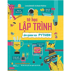 Hình ảnh Sách - Tớ Học Lập Trình - Làm quen Với Python (tặng kèm bookmark thiết kế)