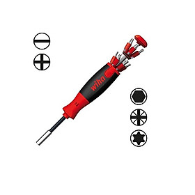 Mua Tua vít đa năng 12 đầu bit 1/4   Wiha 38601