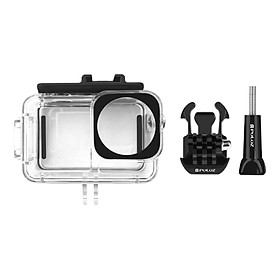 Underwater Camera Housing Case Protective Lens Guards Built in Two Cold Shoe
