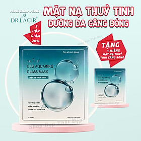[5 HỘP] Mặt Nạ Thuỷ Tinh Glutathione Dr Lacir - Glu Aquaring Glass Mask