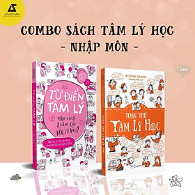 Hình ảnh Sách - Combo Sách Tâm Lý Học Nhập Môn: Toàn Thư Tâm Lý Học & Từ Điển Tâm Lý