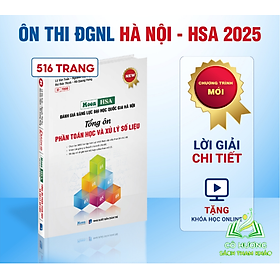 Sách ôn thi đánh giá năng lực Đại Học Quốc Gia Hà Nội 