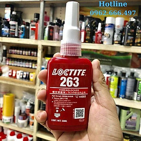 Mua Loctite 263- Keo khóa ren cho bulông  ốc vít - chai 50ml