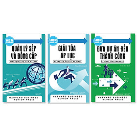 Bộ HBR Guide To: Đưa Dự Án Đến Thành Công + Giải Tỏa Áp Lực + Quản Lý Sếp Và Đồng Cấp