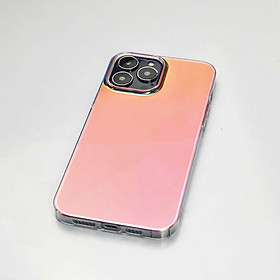 Ốp lưng phản quang dành cho iPhone 14 Plus, 14 Pro, 14 Pro Max hiệu Memumi Rainbow đổi màu theo góc nhìn không ố màu - Hàng nhập khẩu