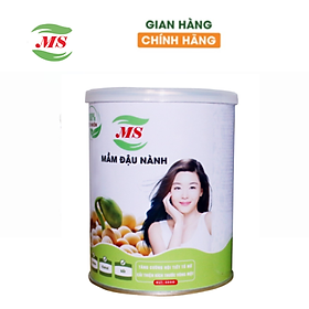 Mầm Đậu Nành Nguyên Xơ MS Tăng Vòng 1, Cải Thiện Nội Tiết Phụ Nữ Hộp 500g