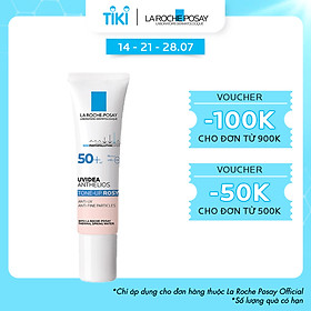 Kem Chống Nắng La Roche Posay Dạng Gel Làm Sáng Da Uvidea Anthelios Tone-Up Rosy SPF50+ 30ml