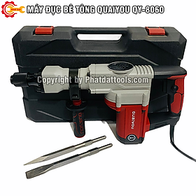 Mua Máy Đục Betong QUAIYOU QY-8060-Công Suất 1500W-Tặng Kèm 2 Mũi Đục-Bảo Hành 6 Tháng-Hàng chất lượng.