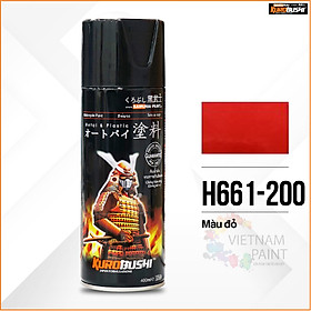 Mua Sơn xịt Samurai Kurobushi - MÀU ĐỎ H661-200 (400ml)