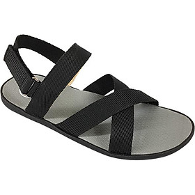 Giày Sandal Nam 3 Quai Ngang Chéo Everest EV14 A247 (Đen)