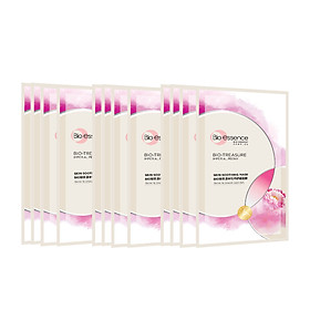 Hộp 12 miếng Mặt nạ dưỡng da tươi trẻ chiết xuất hoa mẫu đơn hoàng cung Bio-essence (12 miếng x 20ml)