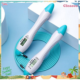 Dây nhảy lõi thép Cleacco tự động đếm số , đếm giờ , tích hợp đo calo , quãng đường