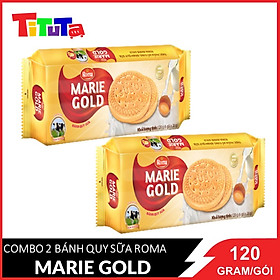 Combo 2 Bánh quy sữa Roma Marie Gold 120gX2