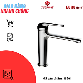VÒI LAVABO ĐỒNG THAU NÓNG LẠNH EUROVINTO CAO CẤP MÃ 18201