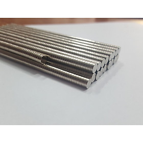 Nam châm viên trắng đất hiếm 5x1.5mm