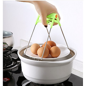 Mua KMM - Bộ dụng cụ kẹp gắp đồ nóng 2 món có tay cầm tiện ích  chống nóng an toàn